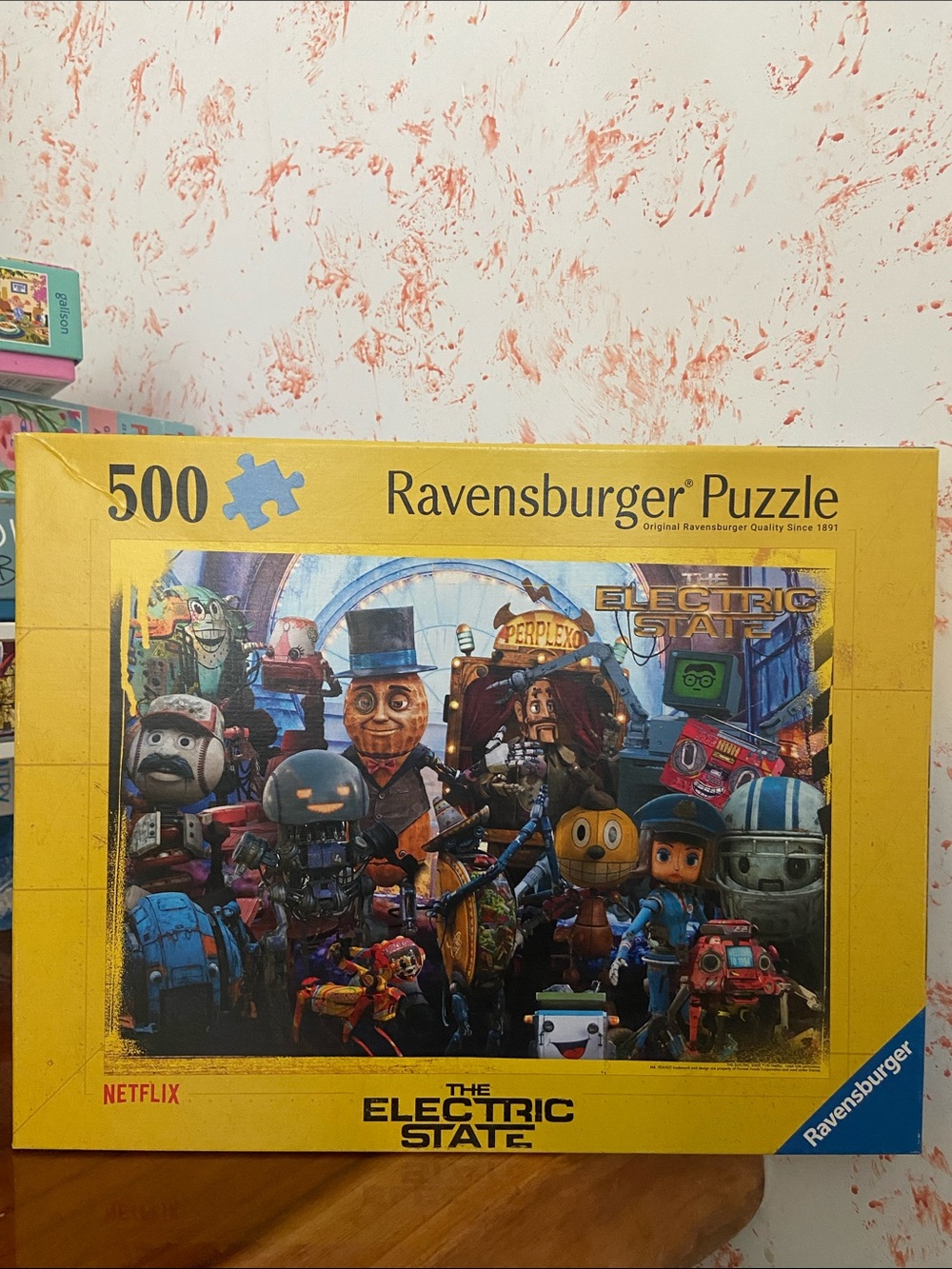 Ravensburger The Electric State Drones Never! Bots Forever! - 500 Piece Puzzle